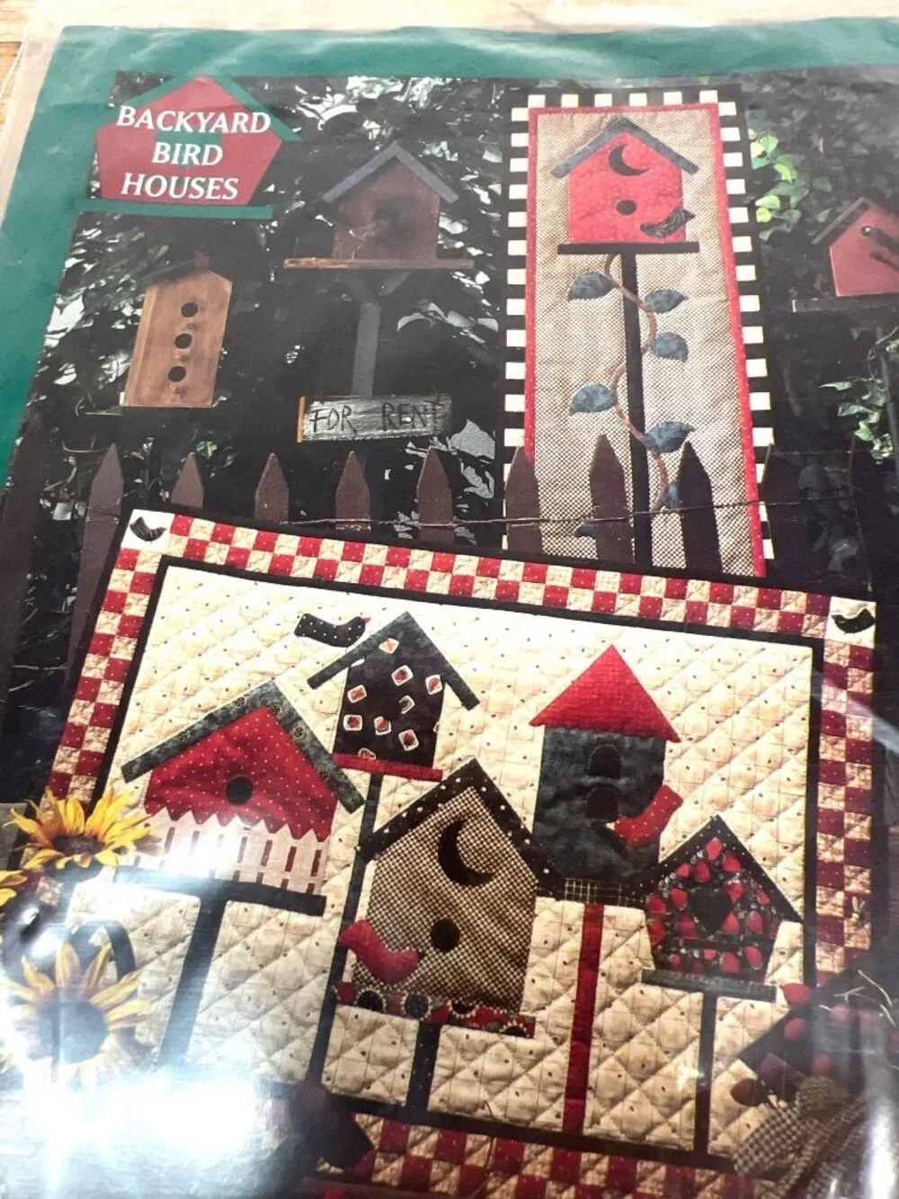 Backyard Birdhouses Quilt Pattern By Debbie Mumm  Wall Hanging & Decorative Art